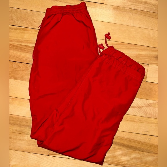 👹Bright Red Reebok Track Pants 👹 - Picture 2 of 2